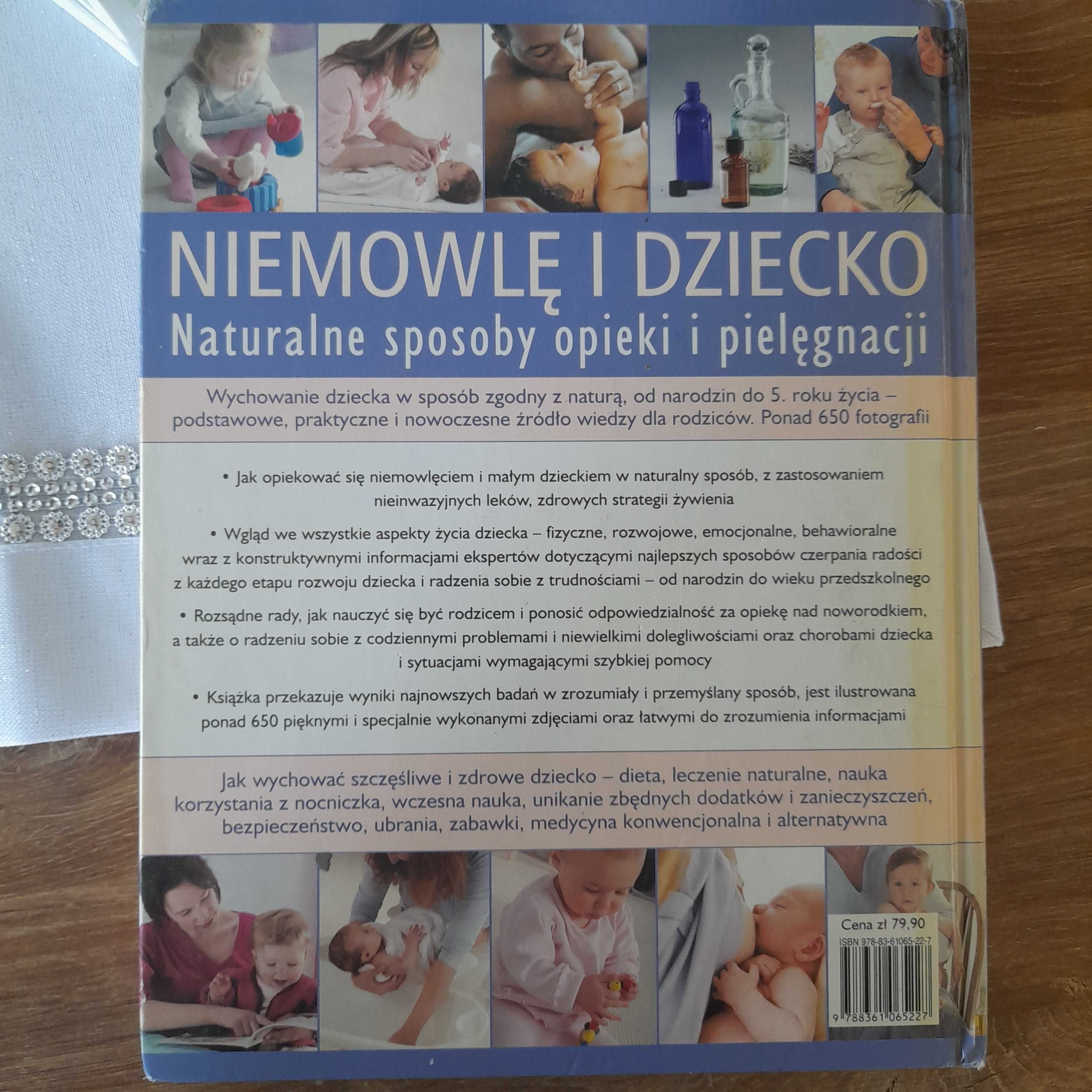 Książka poradnik Niemowlę I Dziecko naturalne sposoby opiekiKim Davies