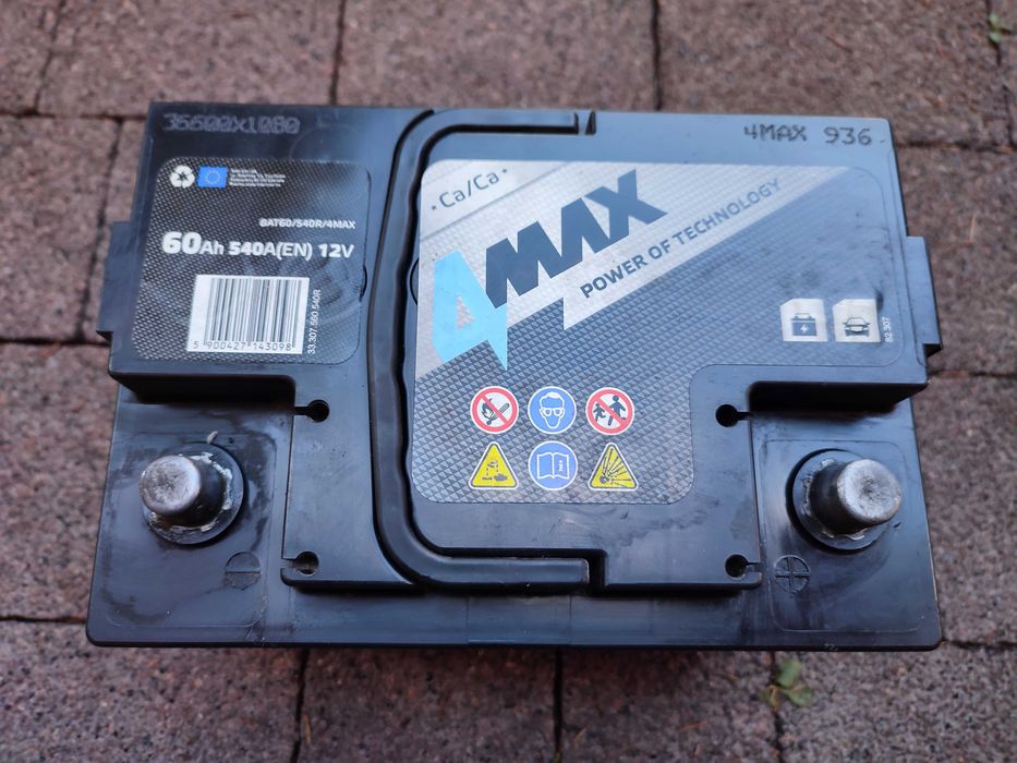 Akumulator 60Ah 540A 4max