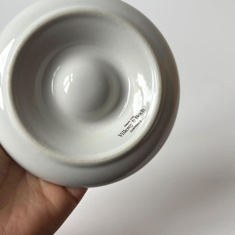 Villeroy & Boch Botanica, lata 80 dwa urocze podstawki do jajek