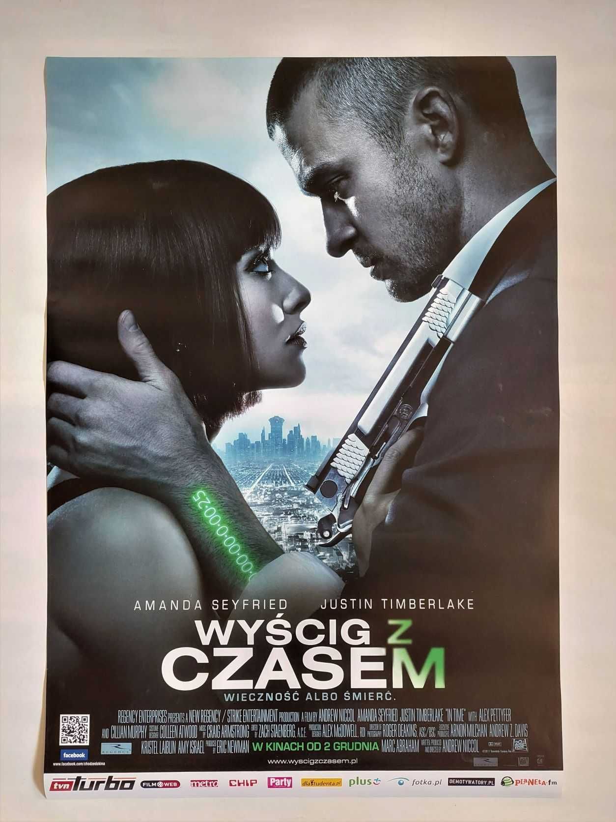 Plakat filmowy oryginalny - Wyścig z czasem