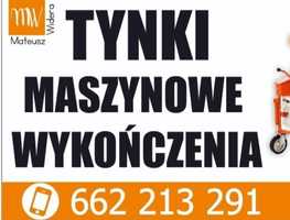 Szybki termin ! TYNKI MASZYNOWE cementowo-wapienne / gipsowe