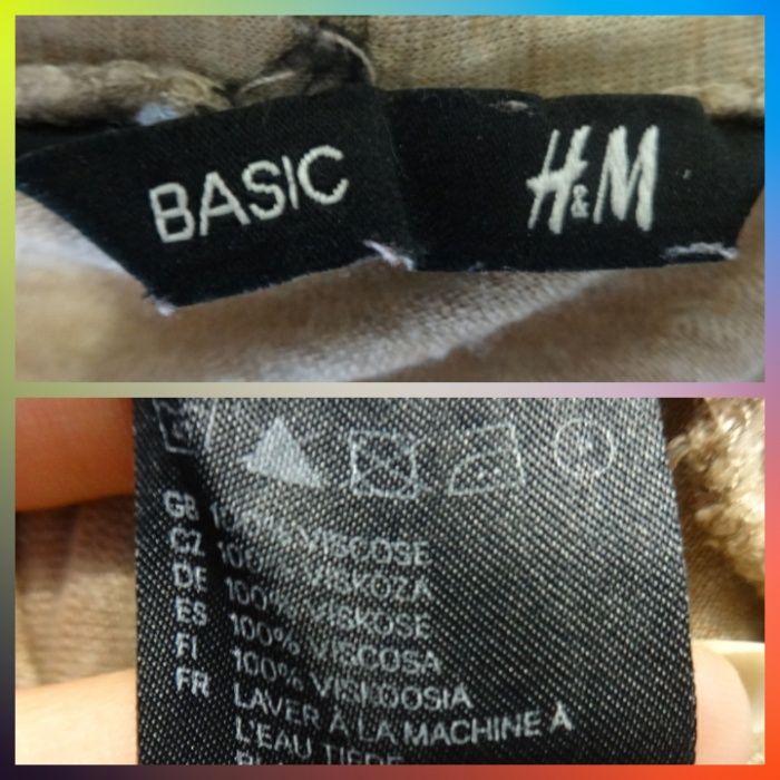 H&M Кофта 100% вискоза накидка кардиган назапах для беременных 44 46