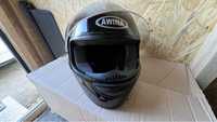 Kask na motor z pokrowcem rozm 49-50 stan bdb