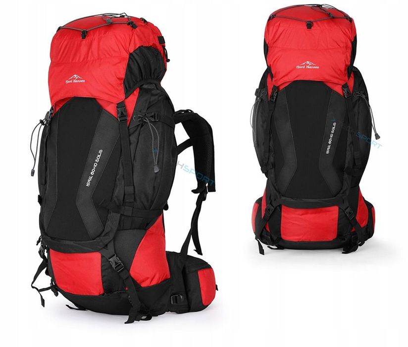 Duży Plecak Turystyczny Fjord Nansen Himil Solid 60l +10l