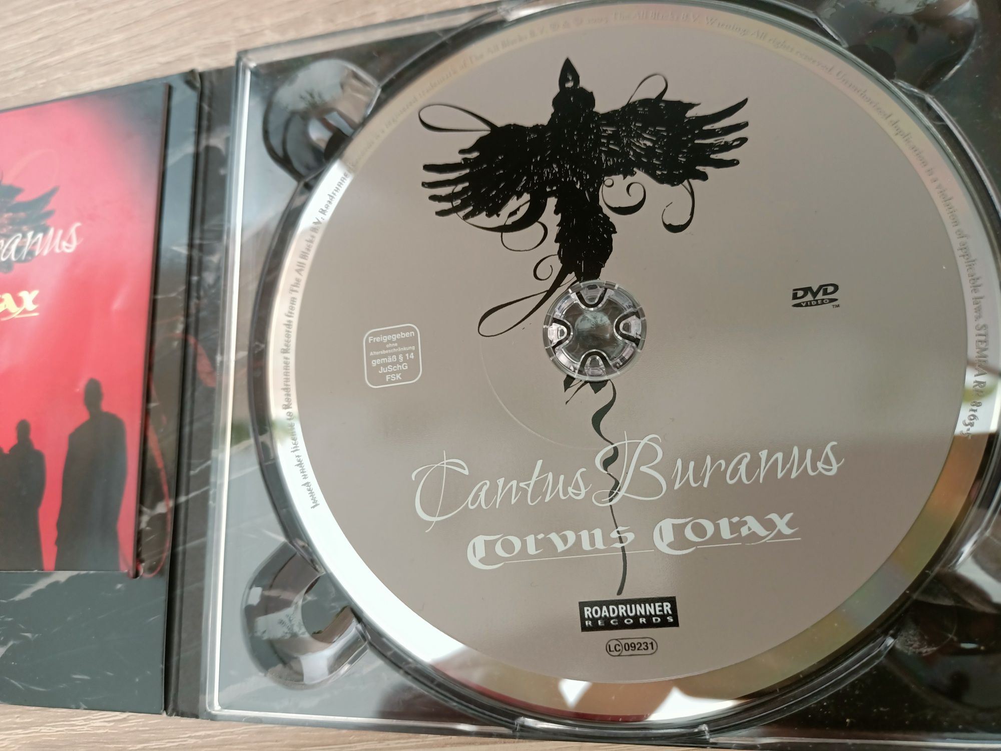 Corvus Corax - Cantus Buranus (CD + DVD-V Ltd)(vg+)