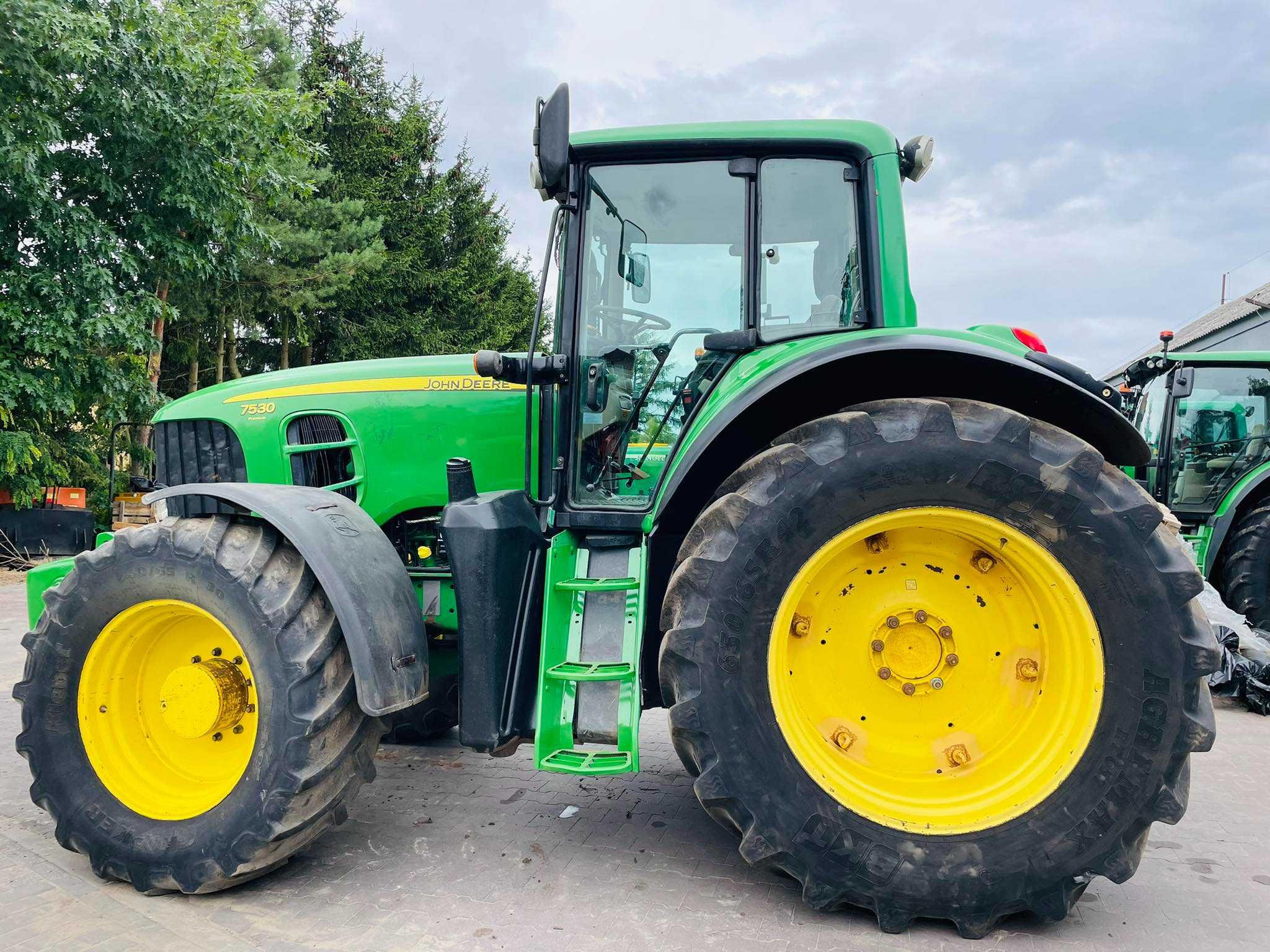 JOHN DEERE 7530 PREMIUM, 2008 rok, 205 km, POWER QUAD! 7430,6930,6830