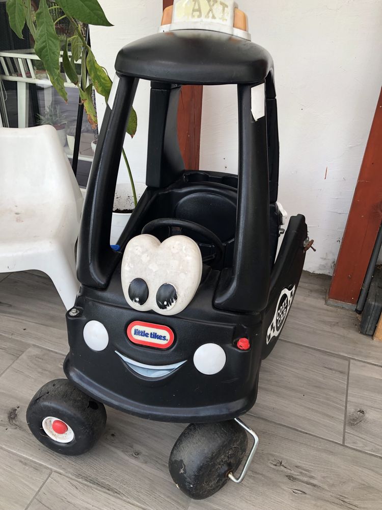 Jezdzik auto samochód little tikes taxi dla dzieci