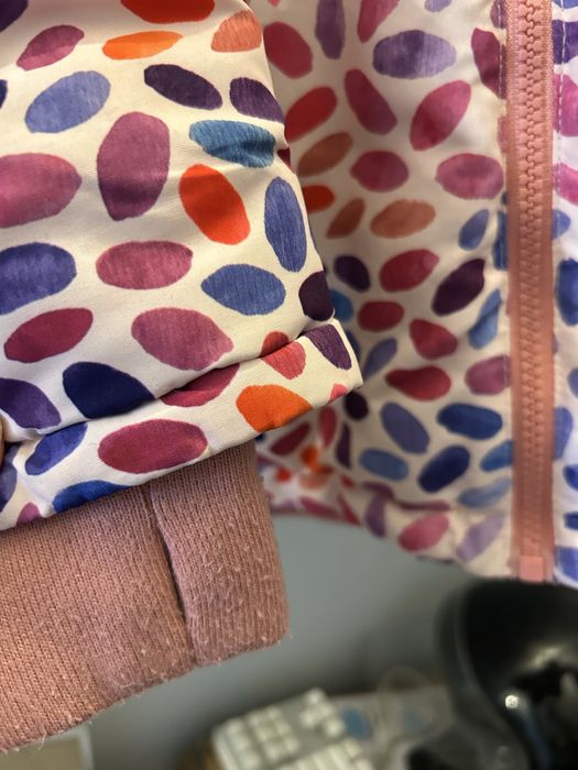 Kurtka zimowa sinasy rozm 140 dziewczeca