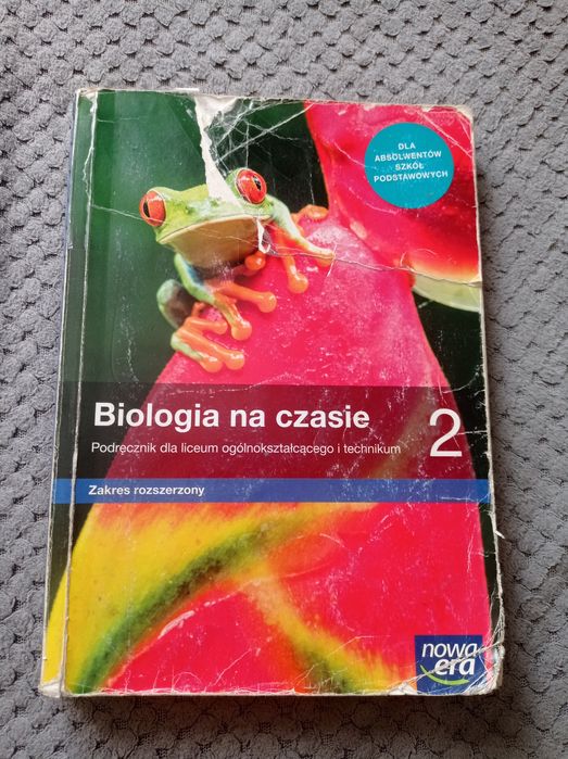 Biologia na czasie 2 podręcznik zakres rozszerzony Nowa era