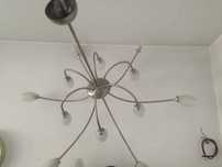 Lampa sufitowa pająk