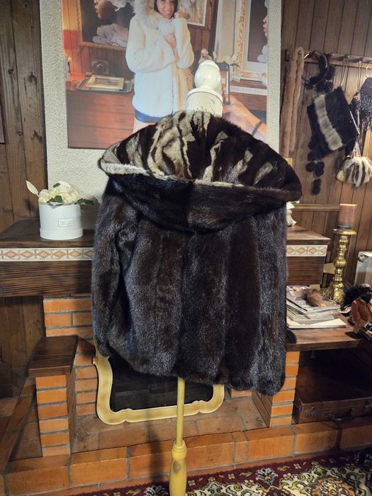 Casaco em pêlo vison