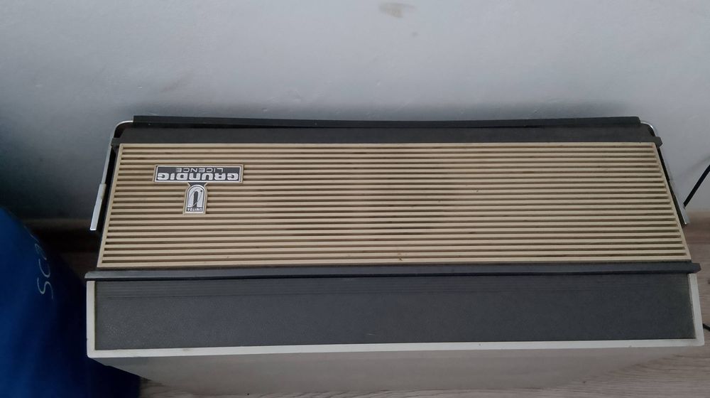Unitra ZK 120 GRUNDIG, magnetofon szpulowy SENATOR, RETRO sprzęt.
