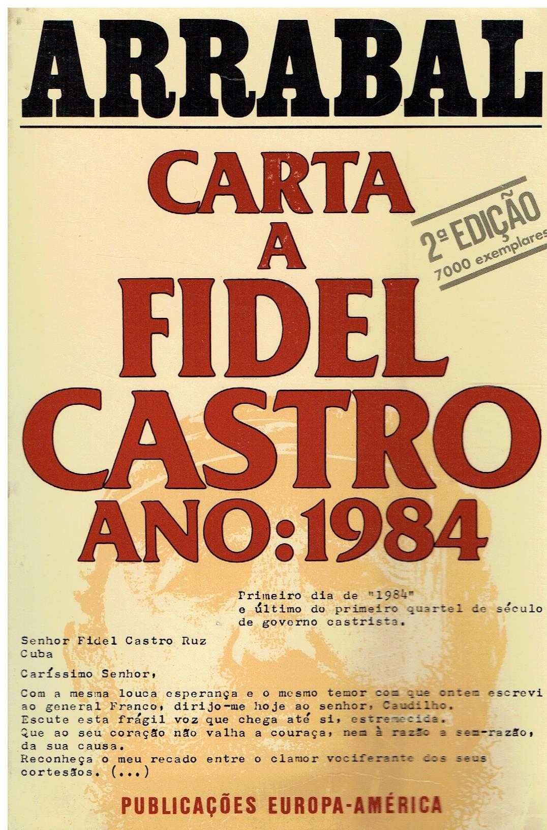 11968

Carta a Fidel Castro 1984
de Arrabal