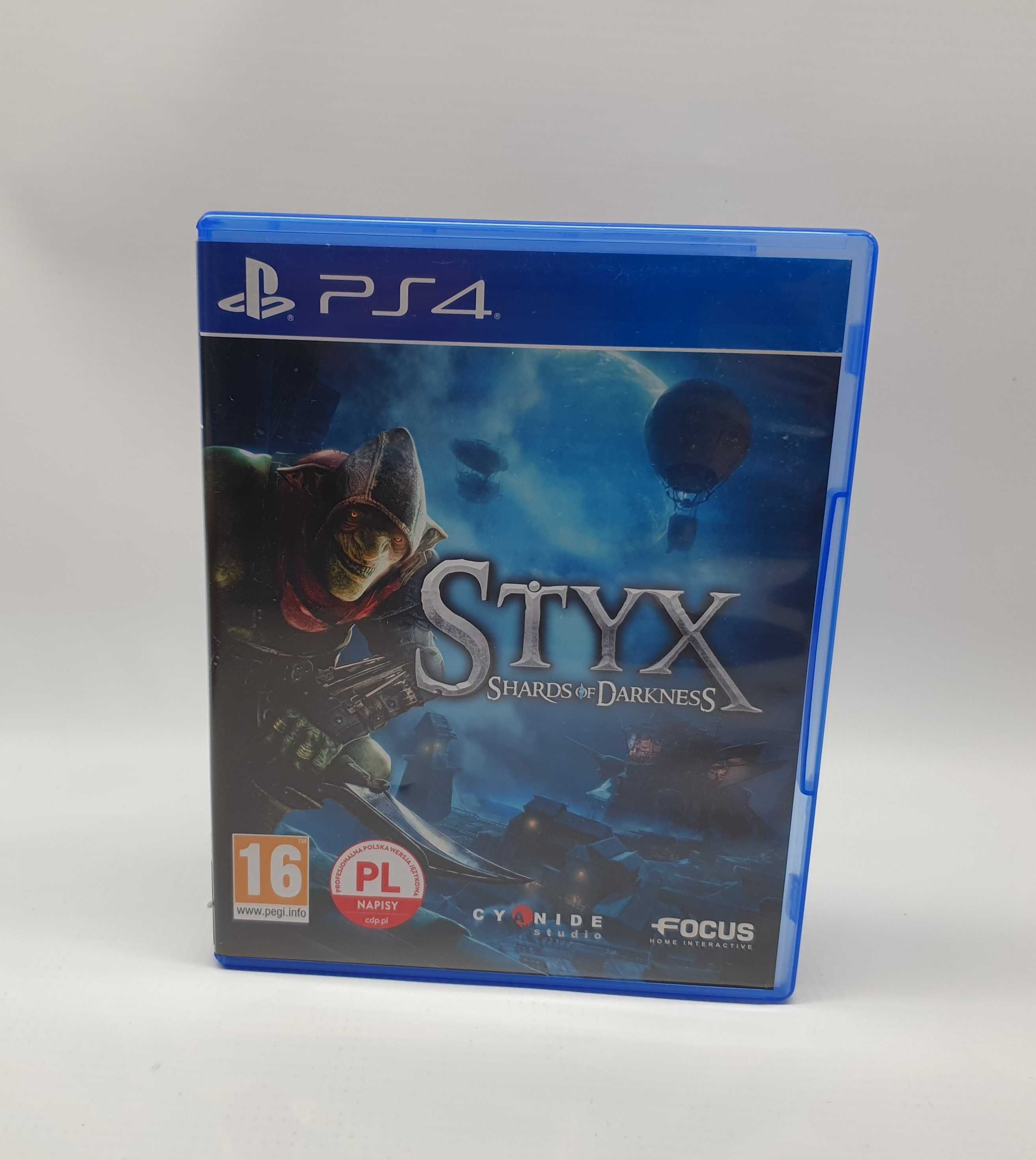Gra STYX SHARDS OF DARKNESS PS4, Komis Jasło Czackiego