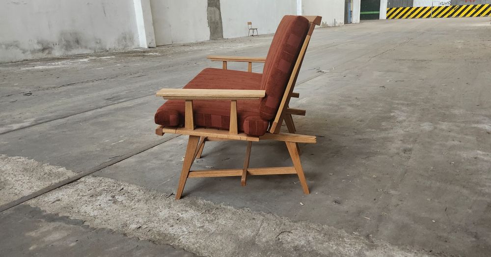 Banco/sofá madeira Carvalho