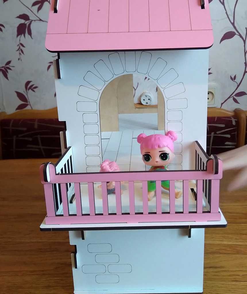 Будиночок дівчинці меблі Ляльковий будиночок з рухомим ліфтом
