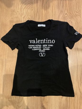 Koszulka bluzka Valentino czarna XL