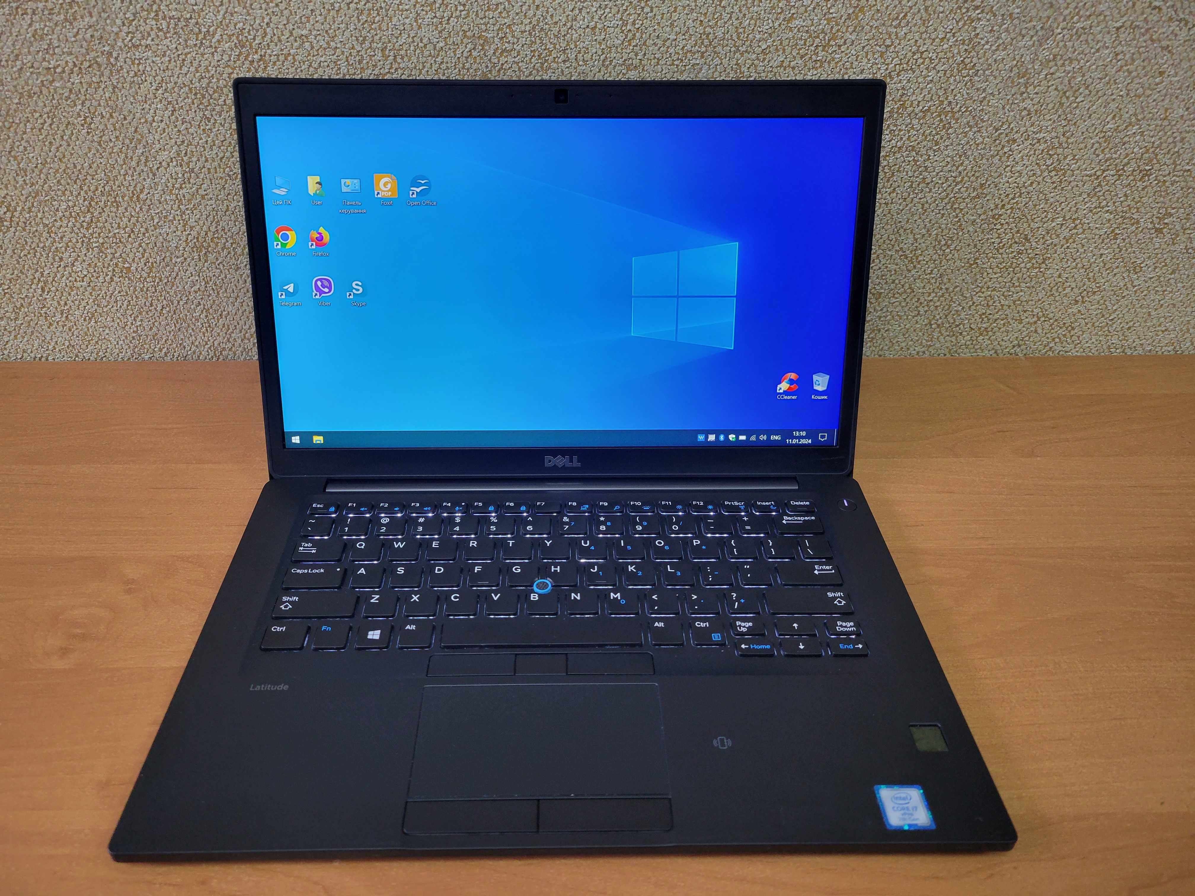 Ноутбук Dell Latitude 7480 14" FHD IPS i7-7600U/8GB/SSD 256GB/HD620