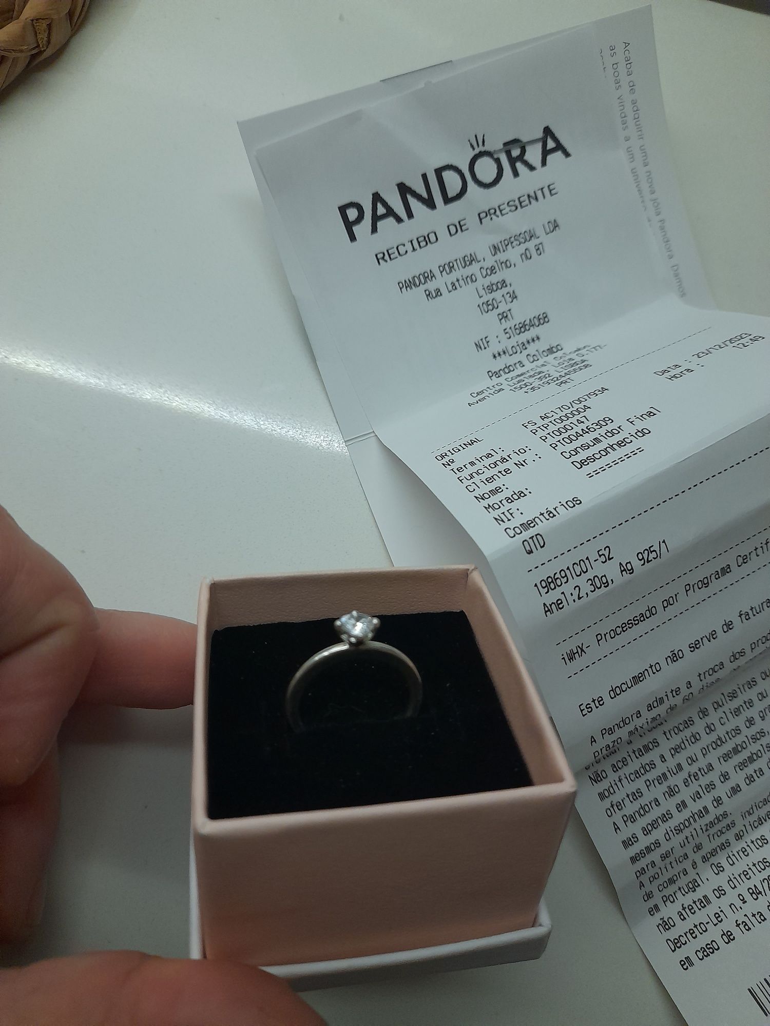 Anel Pandora "Heart"