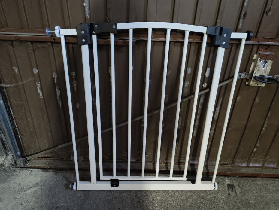 Bramka barierka zabezpieczająca rozporowa metalowa