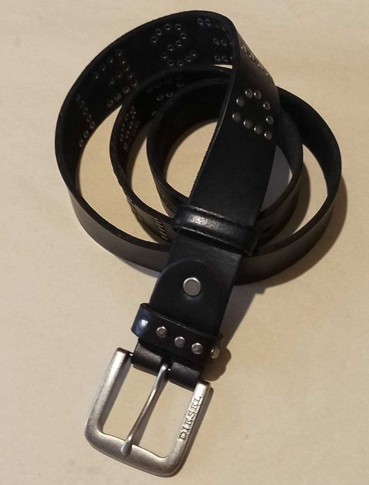 Мужской кожаный ремень "Diesel". Оригинал. Б/у в идеальном состоянии.