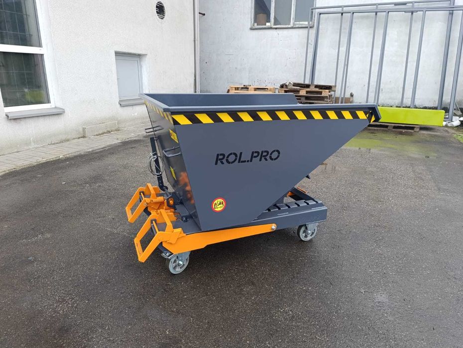 Kontener samowyładowczy/Kontener metalowy/Koleba - 600L PREMIUM!!!