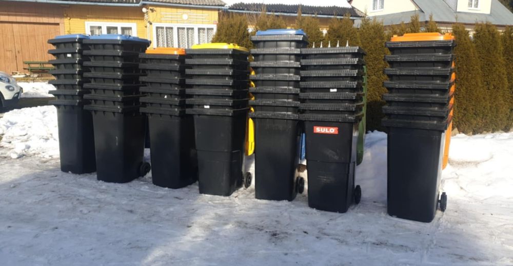 Kosze na śmieci komunalne 240L inne