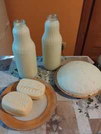 Mleko, masło oraz twaróg z małego gospodarstwa