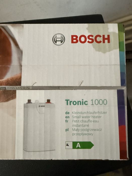 Esquentador elétrico monofásico 6,0KW Bosch TR 1000 6B