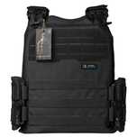 Плитоноска Ares Gen.2 Чорна (чорного кольору) Cordura. Швидкоскид.
