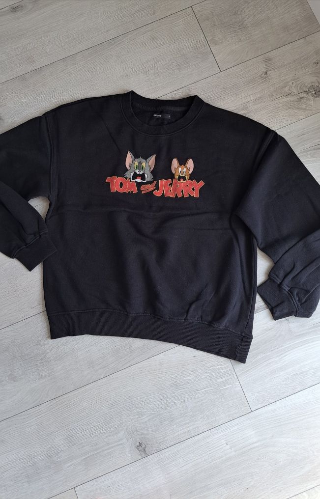 Cropp bluza Tom & Jerry bluza oversize S