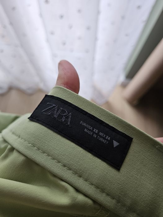 Spodnie damskie szerokie nogawki z Wysokim Stanem Zara Wide Leg S/M Z