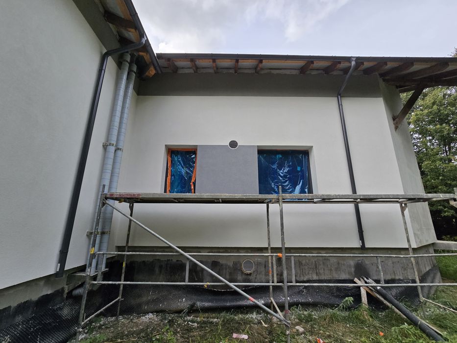 Tynkowanie elewacji Gdansk,  Gdynia , Sopot. Malowanie, ocieplenie.