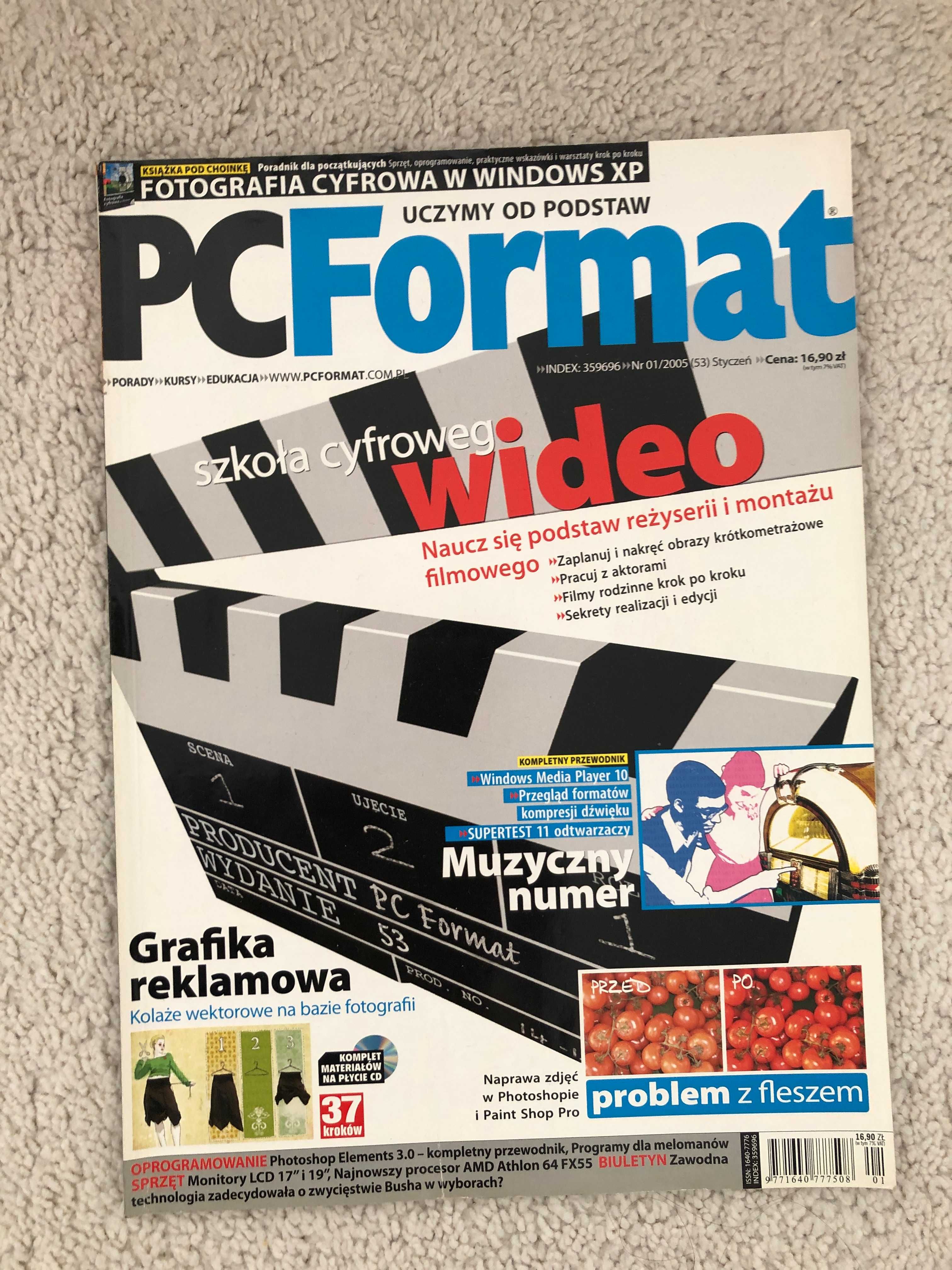 czasopisma komputerowe PC Format 7 szt
