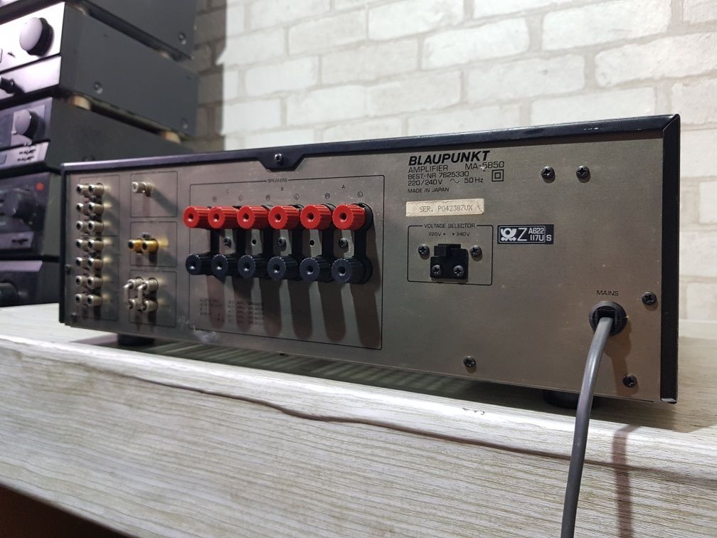 Мощ! Стерео підсилювач/усилитель  Blaupunkt MA-5850 2х150Вт з Німеччин