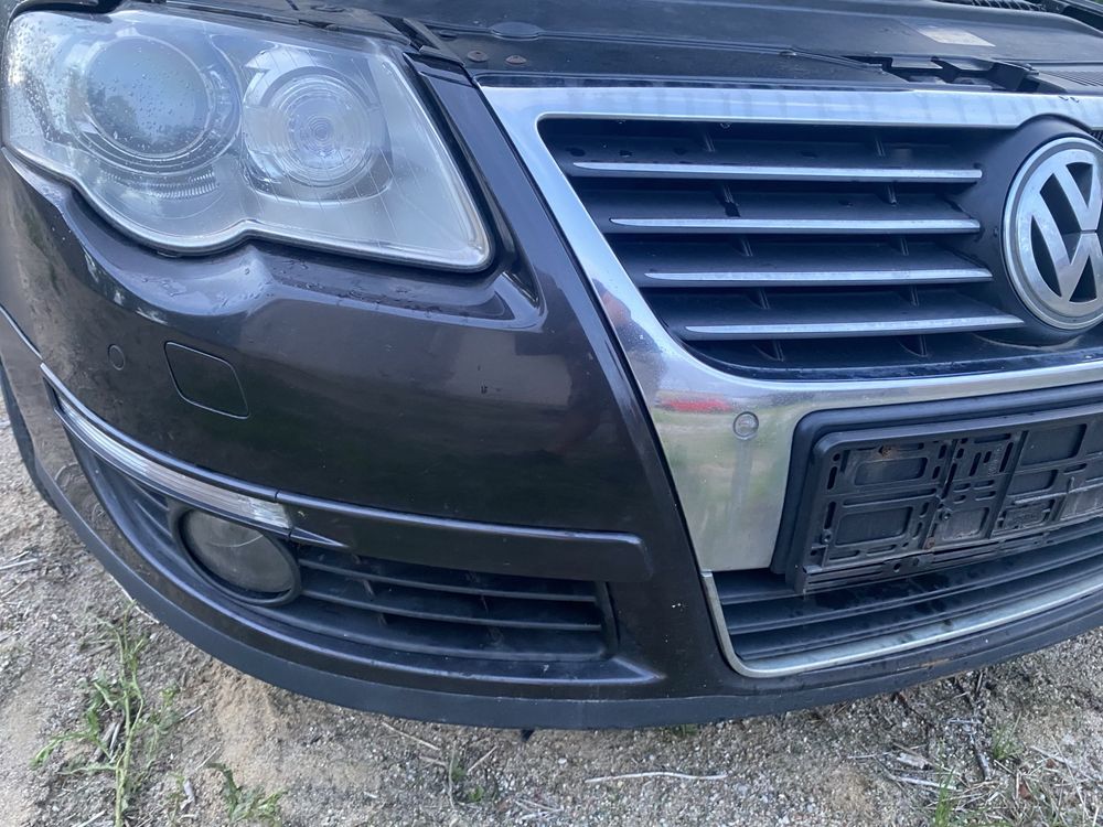 Zderzak przód grill PDC VW Passat B6 oryginał gwarancja komplet