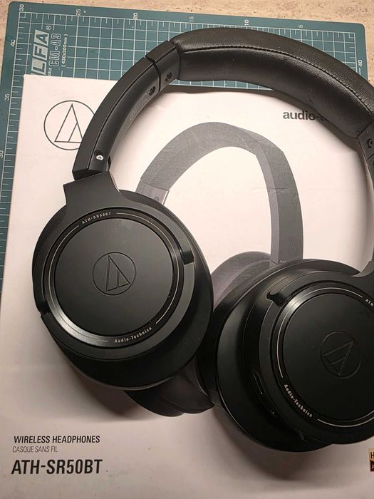 Audio Technica ATH SR50BT Słuchawki komplet, stan ideał