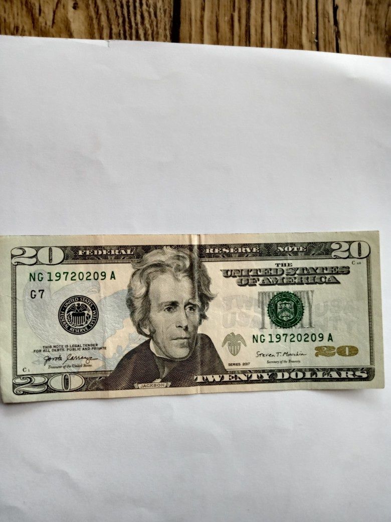 Banknot 20$ z 1974roku