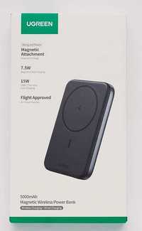 UGREEN 5000mAh Wireless 15 W iPhone USBC - Android. Powerbank