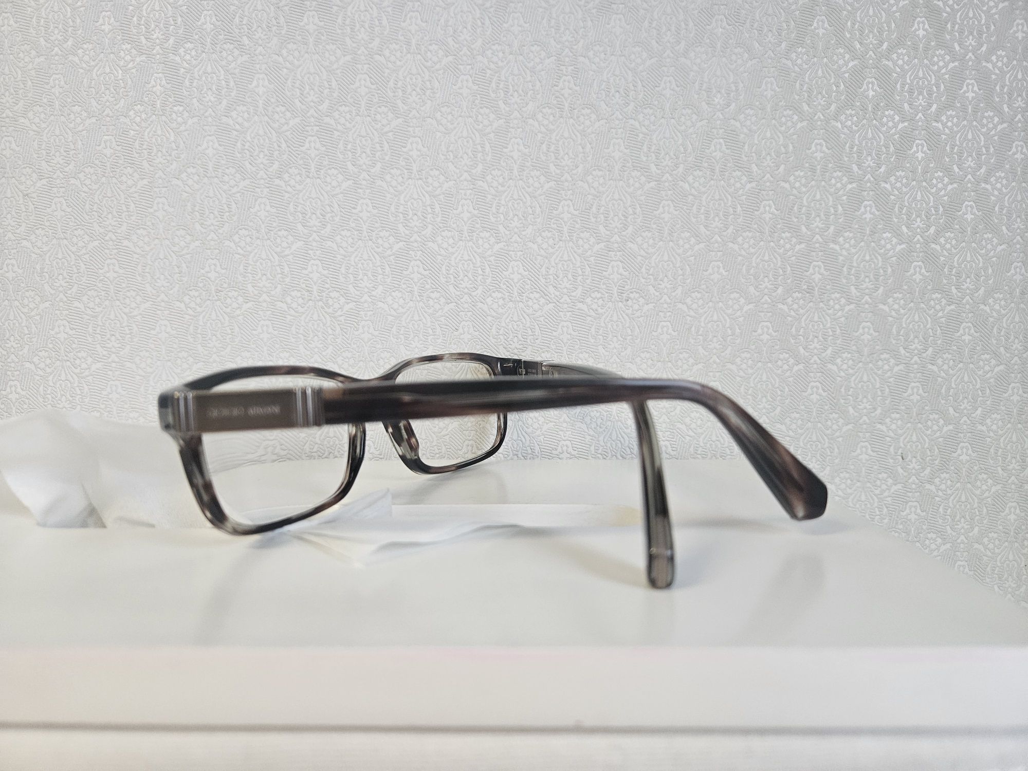 Oryginalne oprawki Giorgio Armani r 140 plastik+hromonikiel okulary