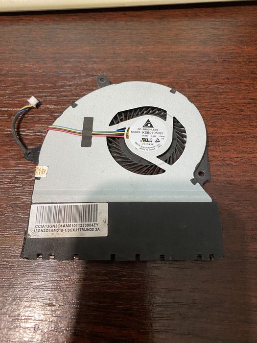 Радіатор кулер система охолодження ASUS X 401A  501