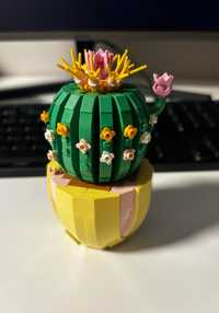 Nowe kwiaty klocki  kaktus