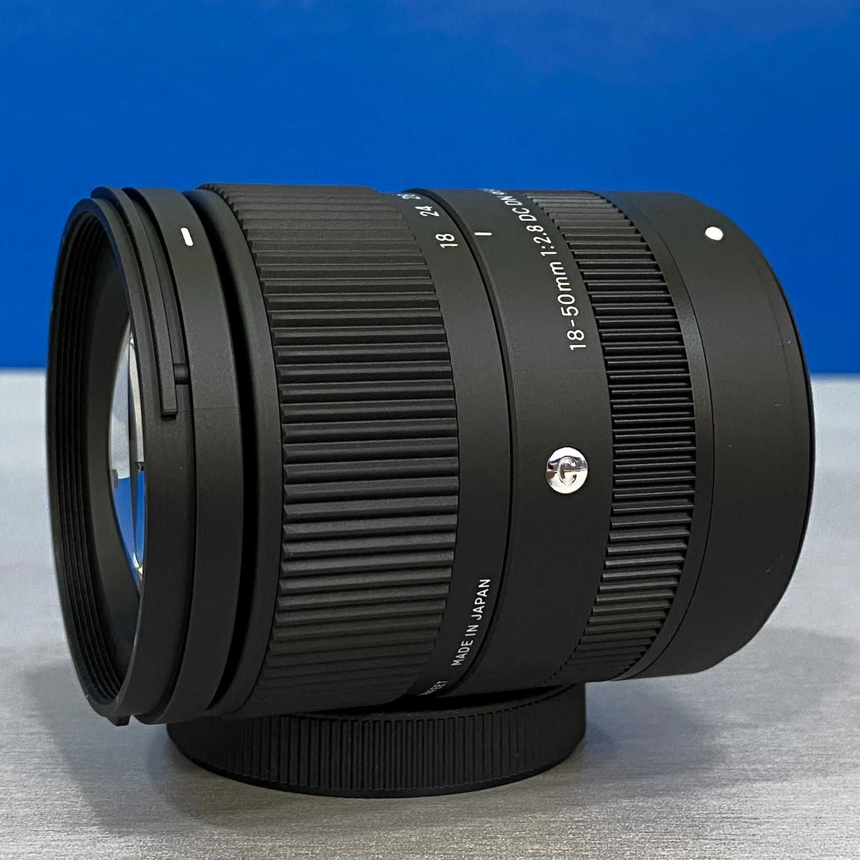 Sigma 18-50mm f/2.8 DC DN (Fujifilm) - NOVA - 5 ANOS DE GARANTIA