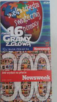 2 x Newsweek archiwum Wielka Orkiestra Swiatecznej Pomocy Owsiak 2008