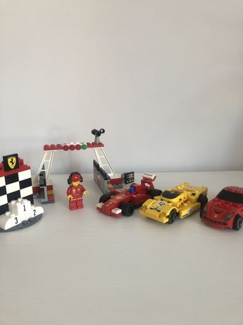 LEGO Shell tor wyścigowy auta wyścigowe