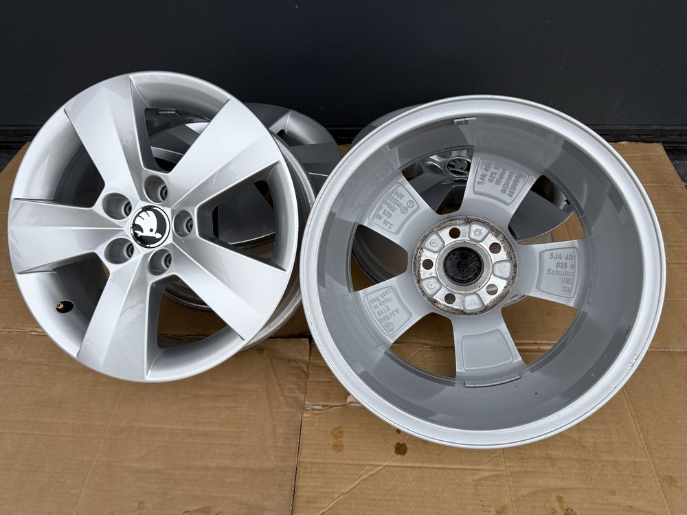 AluFELGI 15 cali 5x100 Skoda Fabia Rapid Scala Kamiq Roomster