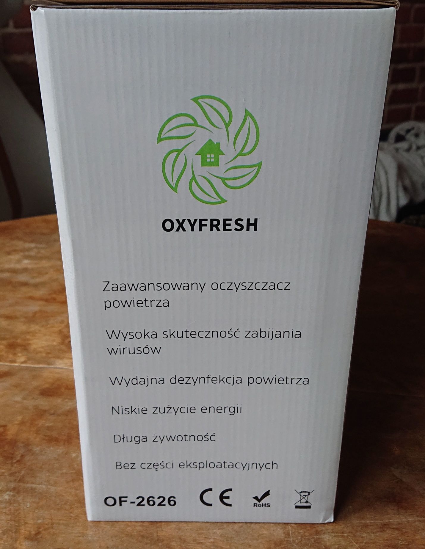 Oxyfresh ozonator automat ozonu oczyszczacz powietrza wody jedzenia