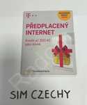 Czechy karta sim internetowa sieci T-mobile z saldem 200kc czeskie