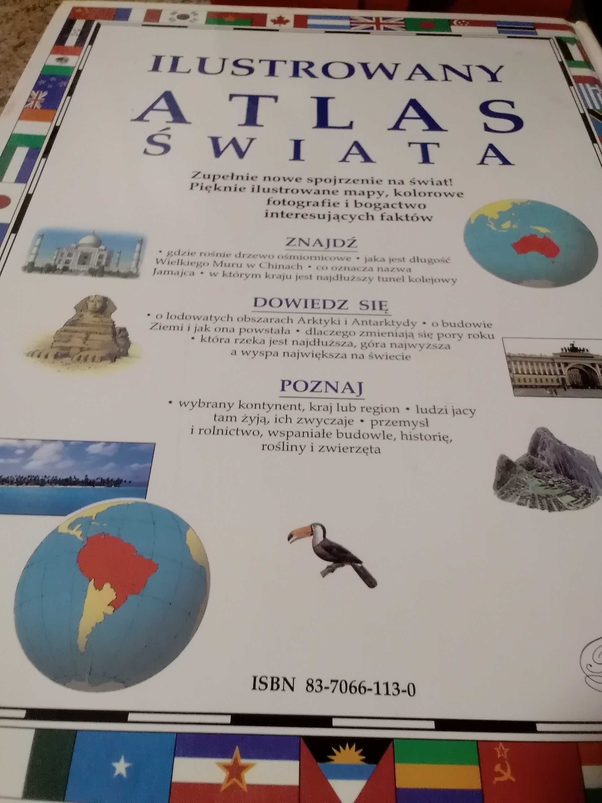Ilustrowany atlas świata. R. Kemp
