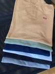 6 Polos Levi's (novos e como novos)